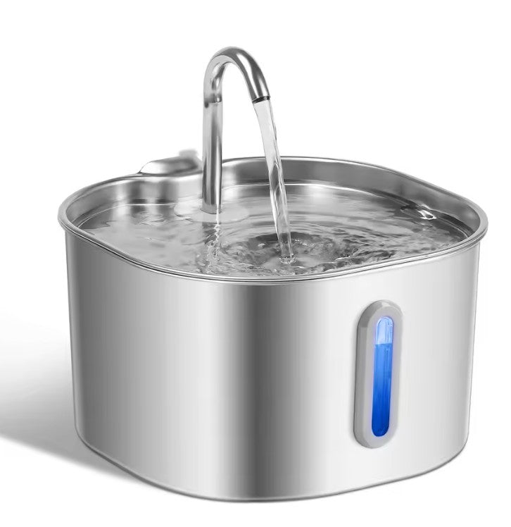 Stainless Steel Cat Fountain 2.2L