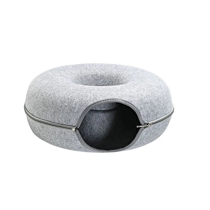 Where cozy meets sytle - Donut tunel for your cat