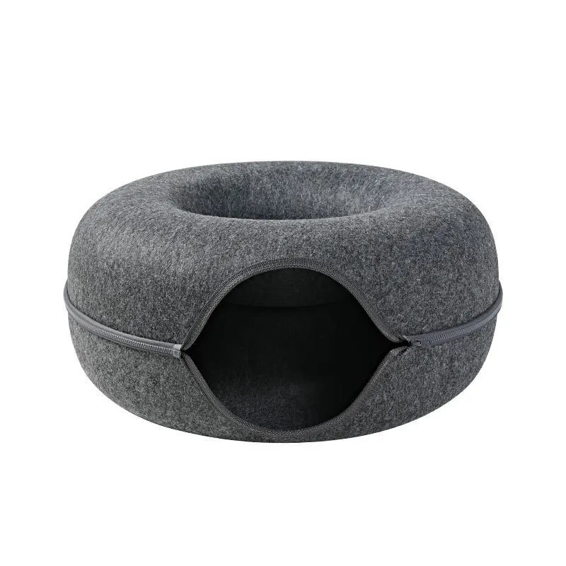 Where cozy meets sytle - Donut tunel for your cat