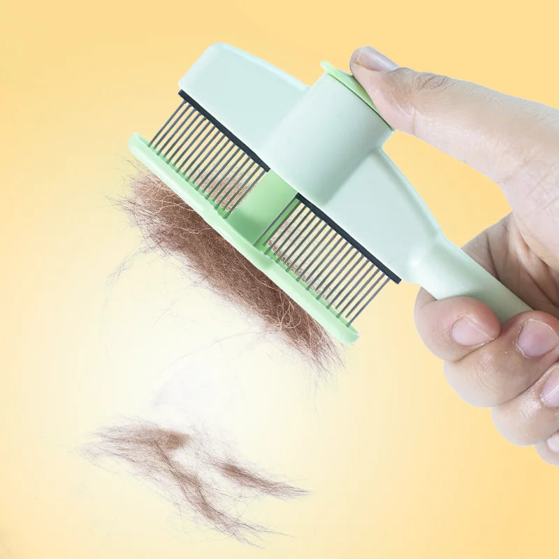 Self-Cleaning Slicker Brush for Cats
