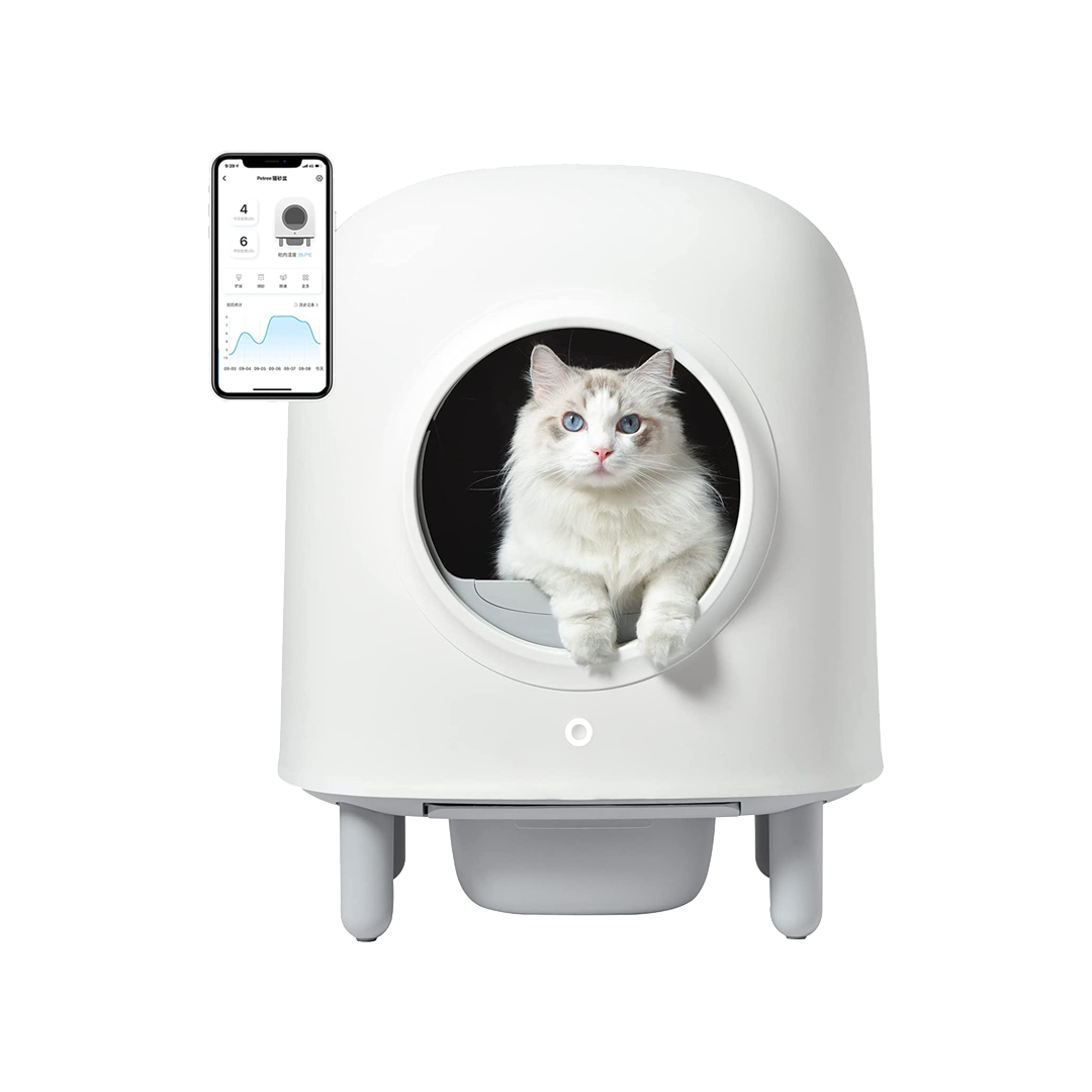 PETREE 2nd Gen Smart Automatic Cat Litter Box-0