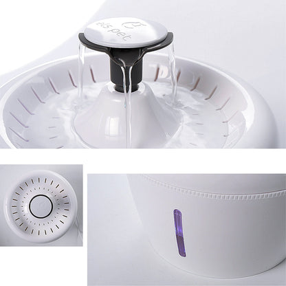 Automatic Cat Fountain Water Drinking-4