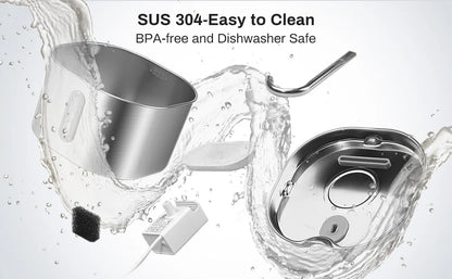 Stainless Steel Cat Fountain 2.2L
