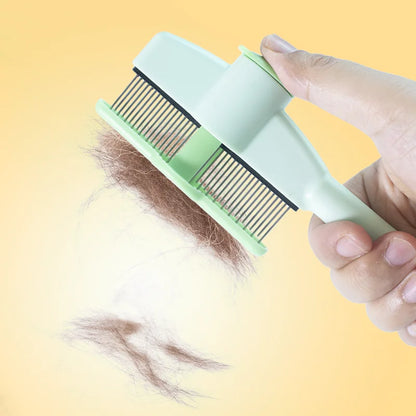 Self-Cleaning Slicker Brush for Cats