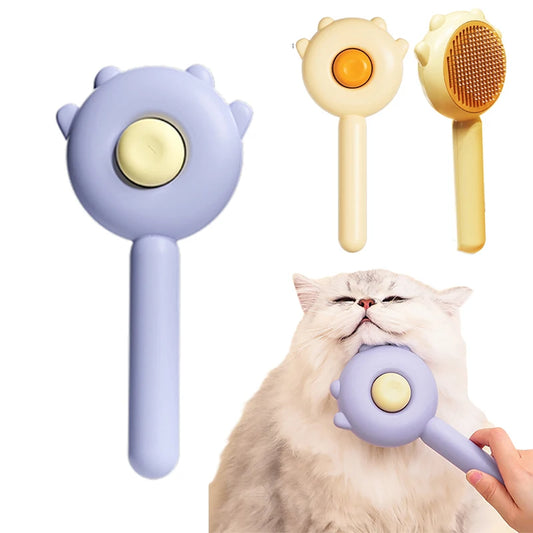Professional Cat Slicker Brush for Long & Short Hair